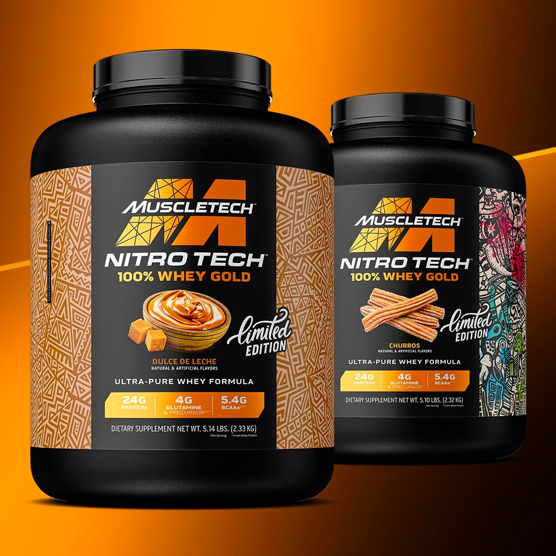 Whey Protein Nitro Tech Gold (Churros) Limited Edition