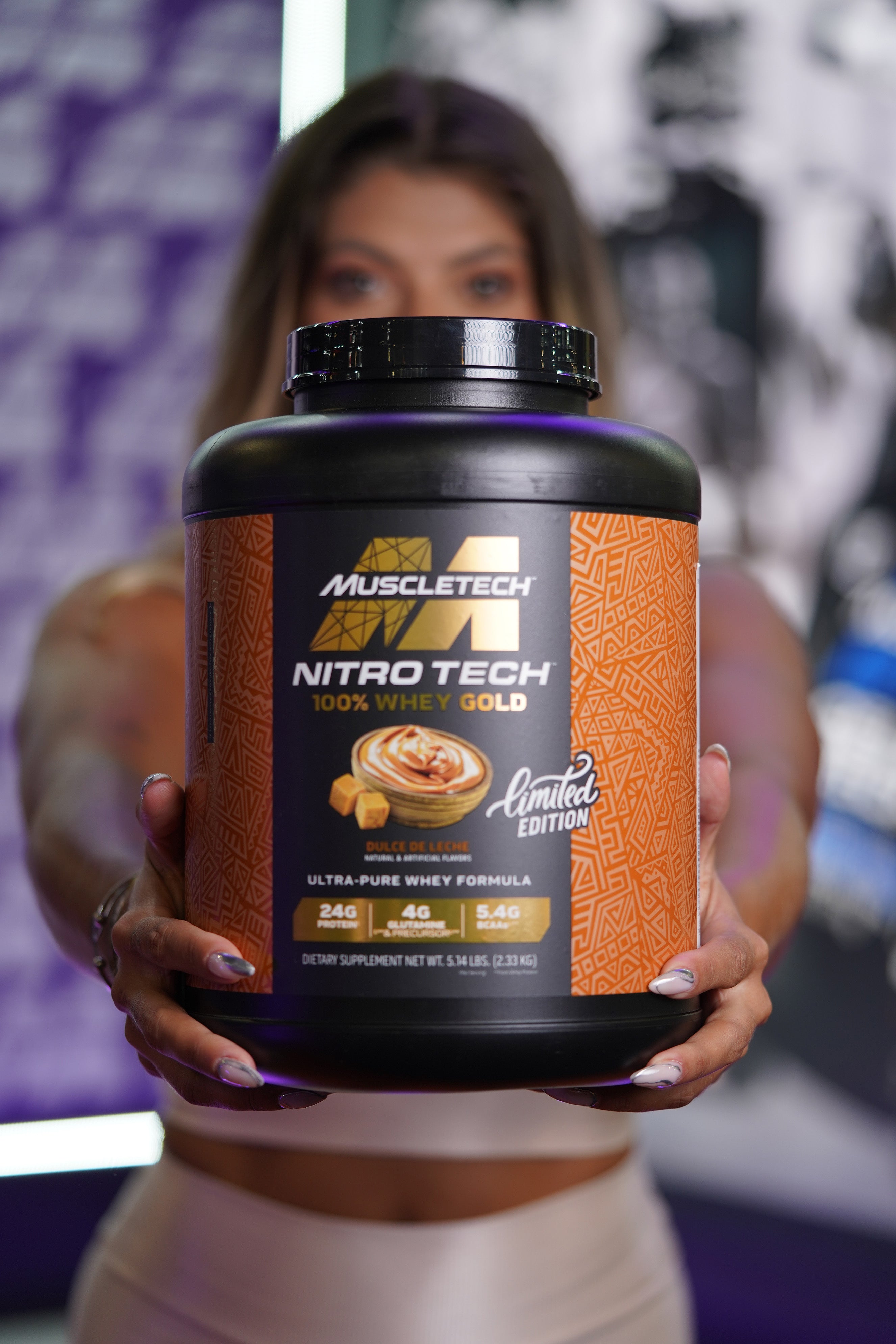 Whey Protein Nitro Tech Gold (Dulce de Leche) Limited Edition